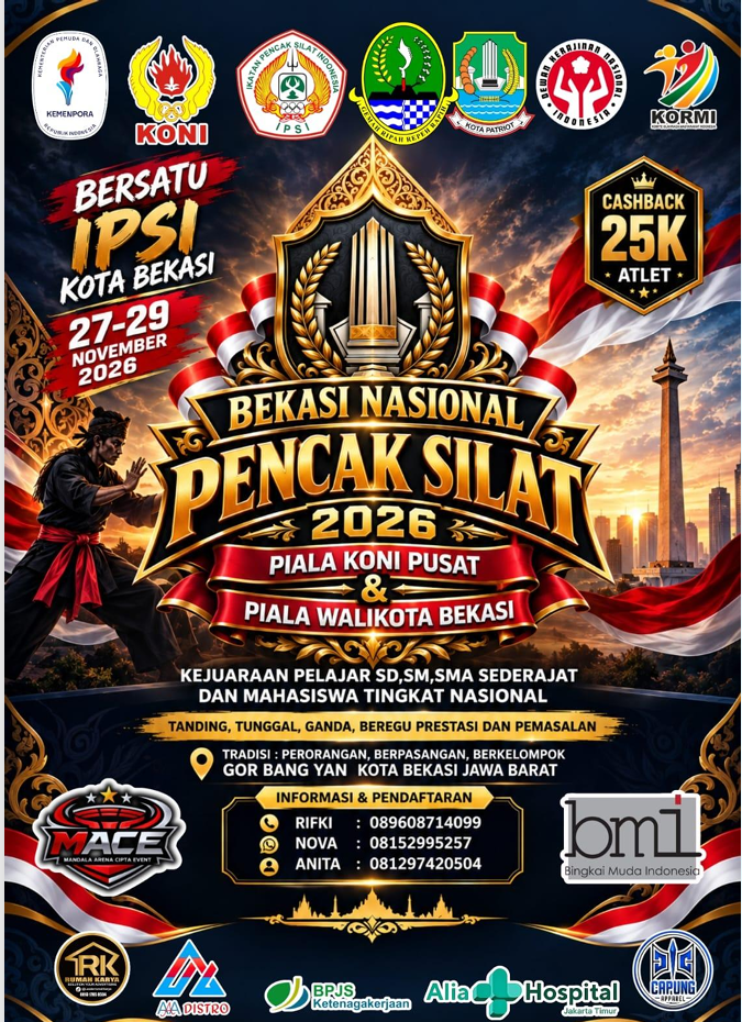 BEKASI NASIONAL PENCAK SILAT 2026